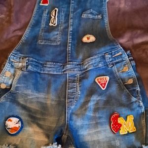 Women's overall shorts